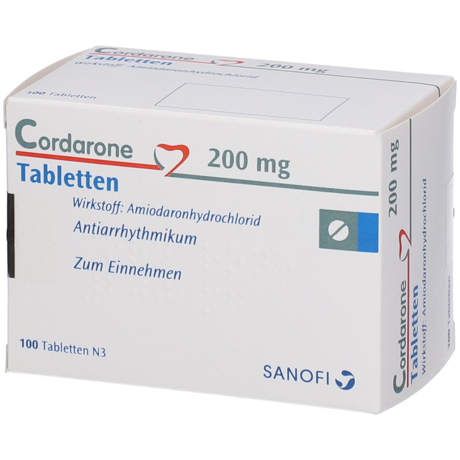 Купить Cordarone 100St EMRA-MED PZN 02235718 оригинал упаковка