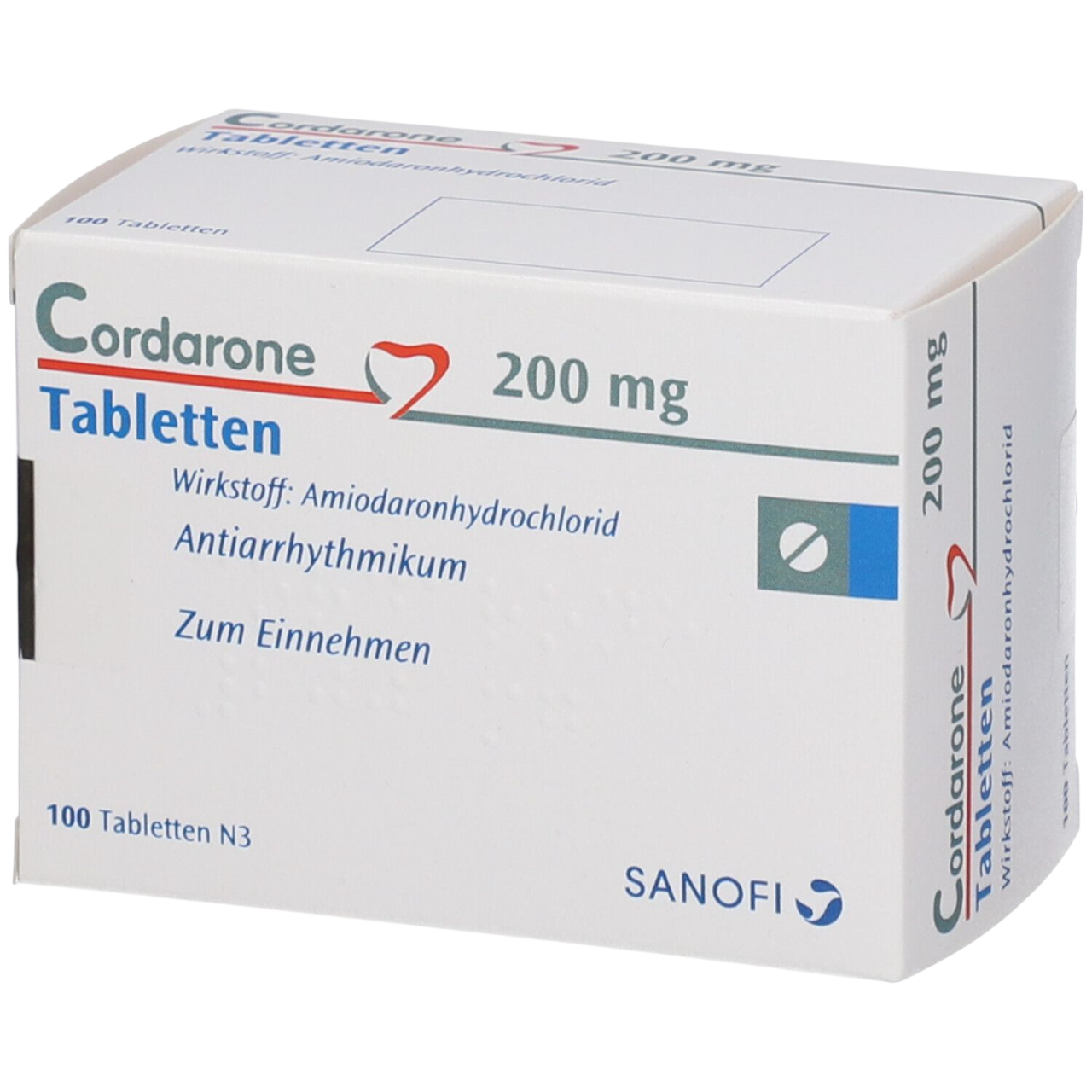 Упаковка Cordarone